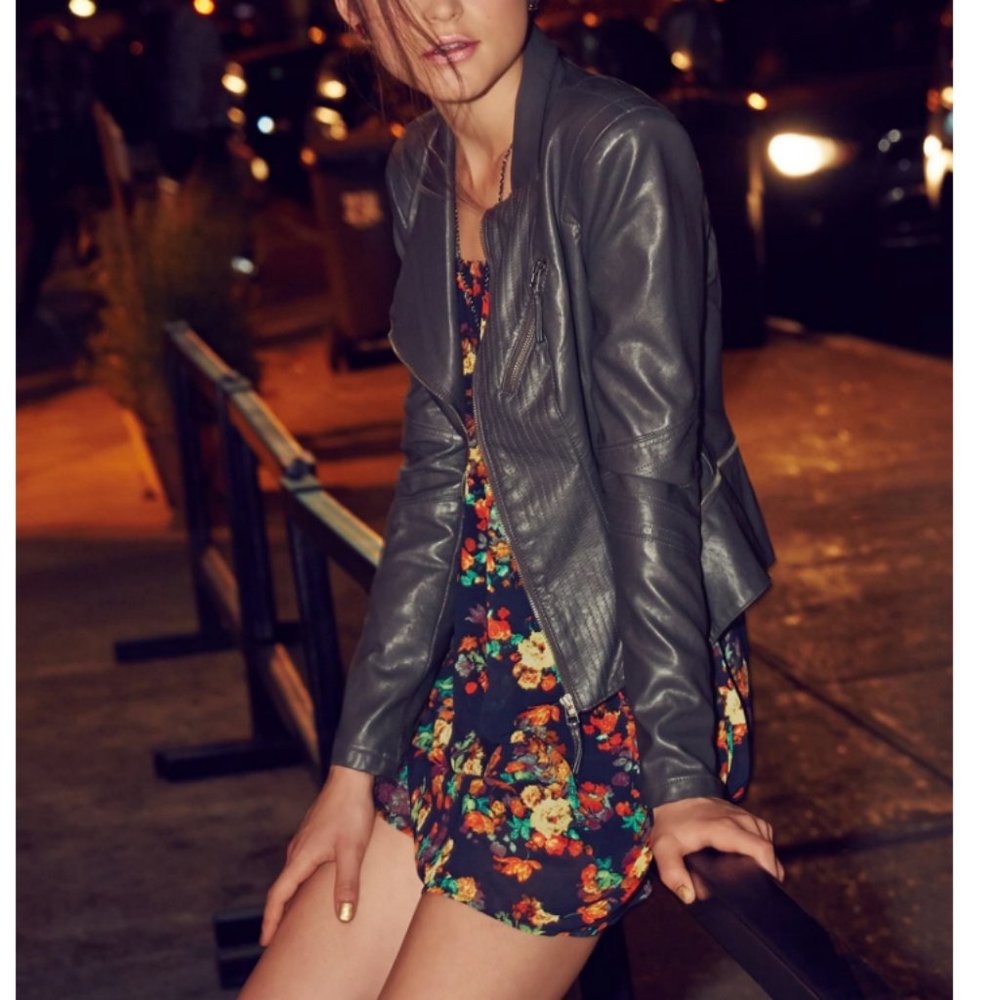 Faux Leather Jacket - Picture 5 of 7